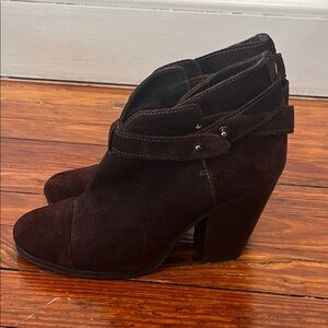Rag & Bone Suede Ankle Boots - 37.5